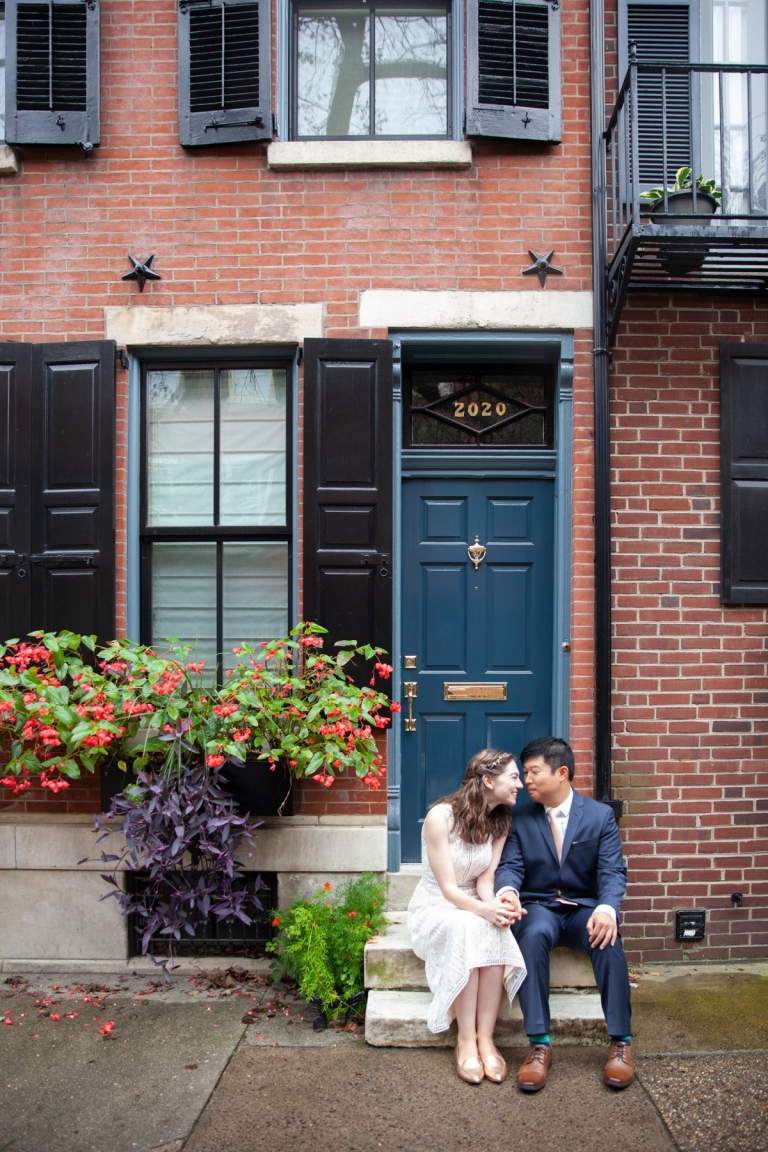 Rittenhouse Square Philadelphia Intimate DIY Wedding