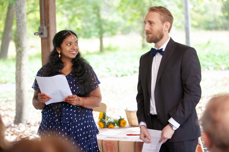 PA Quaker Wedding Ceremony