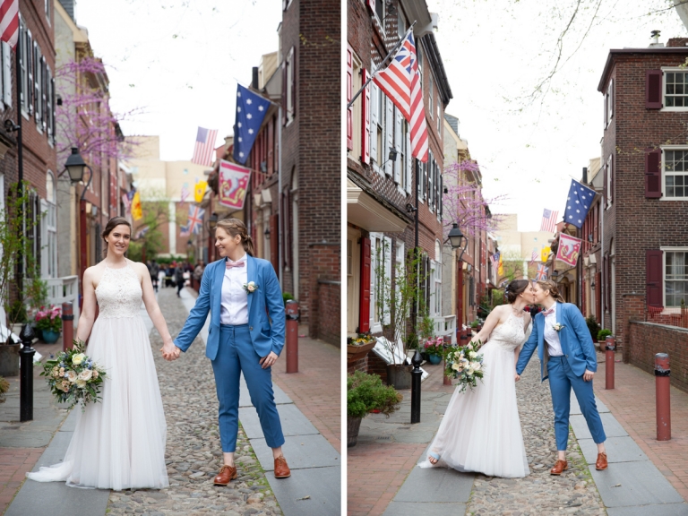 Philadelphia elopement elfreths alley