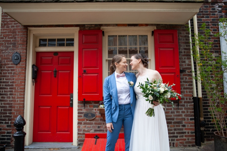 Philadelphia old city elopement elfreths alley-15