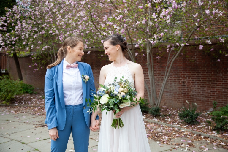 Philadelphia elopement ceremony