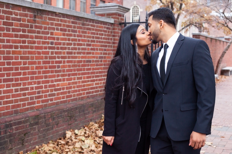Philadelphia Old City Engagement Shoot