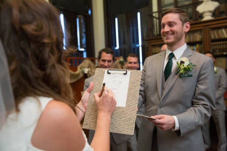 German Society of Pennsylvania Wedding
