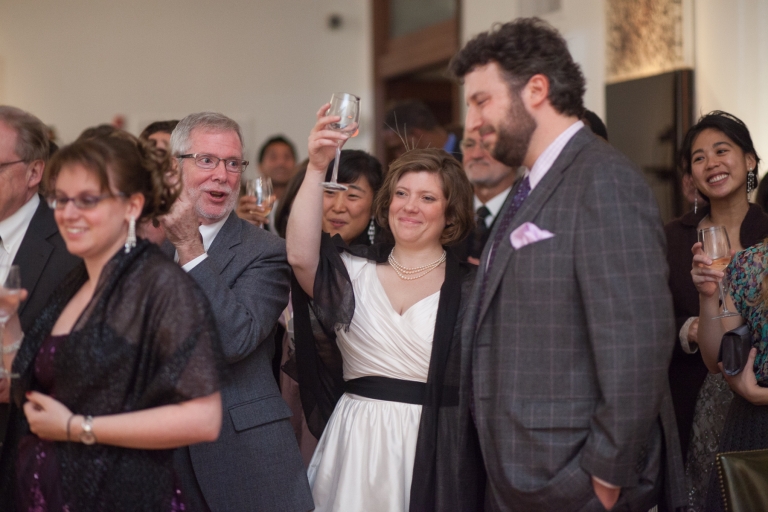 Philadelphia Mutter Wedding toast