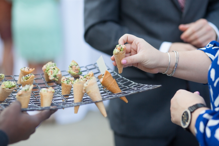 Michener Wedding food details