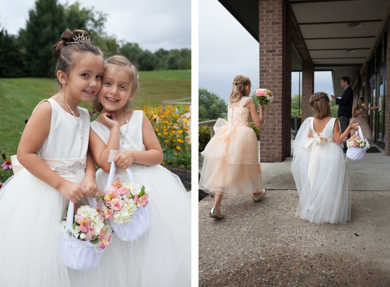 baltimore wedding flower girls