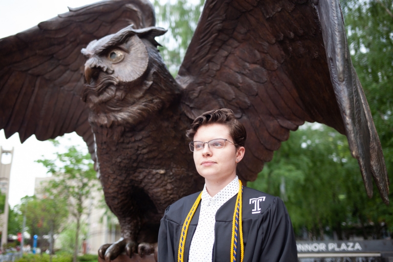 Temple University College Graduation Photos