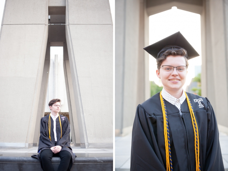 Temple University College Graduation Photos